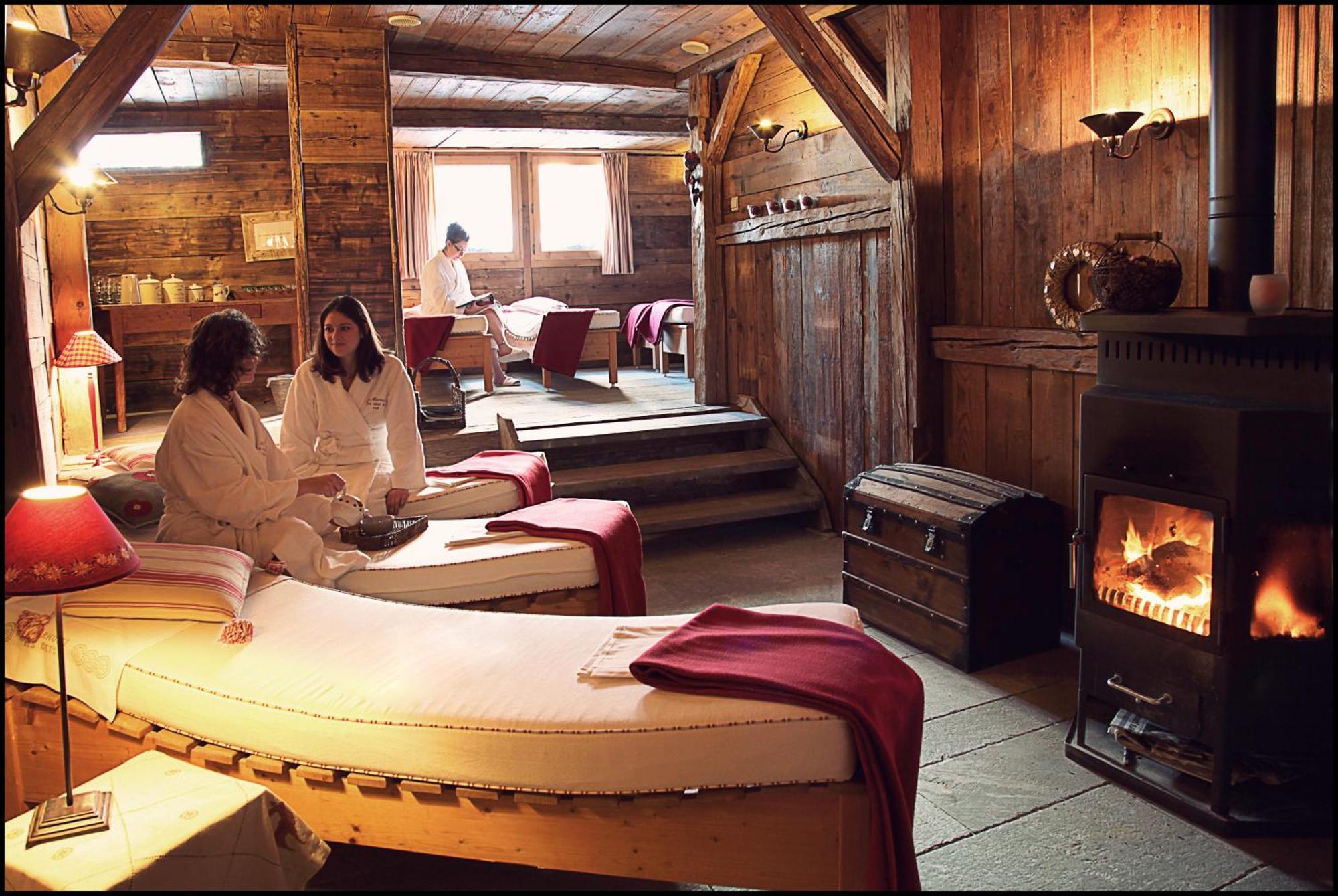 Chalet-Hôtel La Marmotte, La Tapiaz&SPA, The Originals Relais (Hotel-Chalet de Tradition) Les Gets Exterior foto