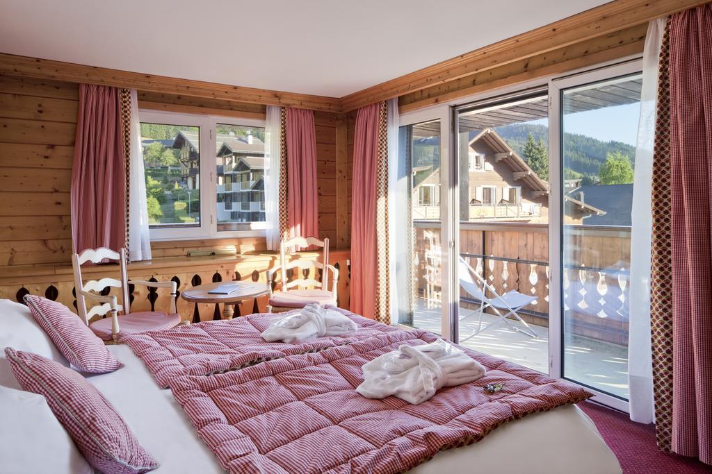 Chalet-Hôtel La Marmotte, La Tapiaz&SPA, The Originals Relais (Hotel-Chalet de Tradition) Les Gets Quarto foto
