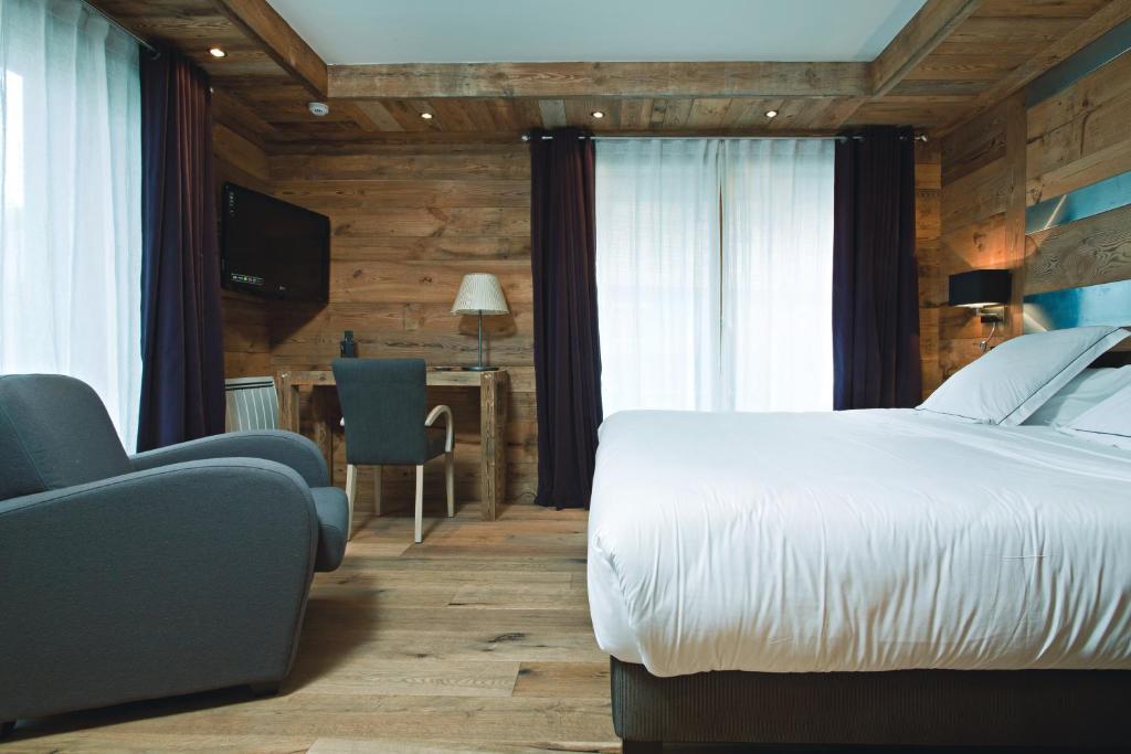 Chalet-Hôtel La Marmotte, La Tapiaz&SPA, The Originals Relais (Hotel-Chalet de Tradition) Les Gets Quarto foto